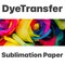 Dye Sublimation Multi-Use Transfer Paper 100 Sheets Made in USA